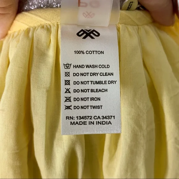 PQ SWIM Ramona Tiered Maxi Dress in CITRINE NWT - Picture 12 of 12